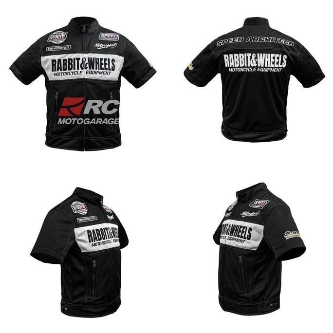 Jaket - Rabbit and Wheels Polo Mesh Black Original