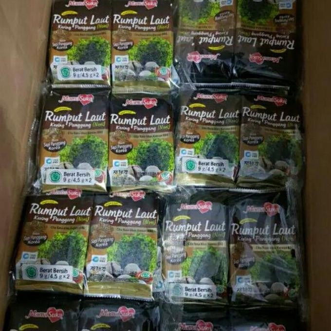 

Paket Hemat Rumput Laut Mamasuka 14 Pack Isi 28 Bks Cashback 3% #Gratisongkir