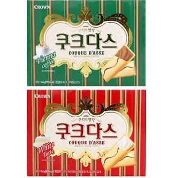 

Baru !!! Crown Couque D'asse Cookies Made In Korea