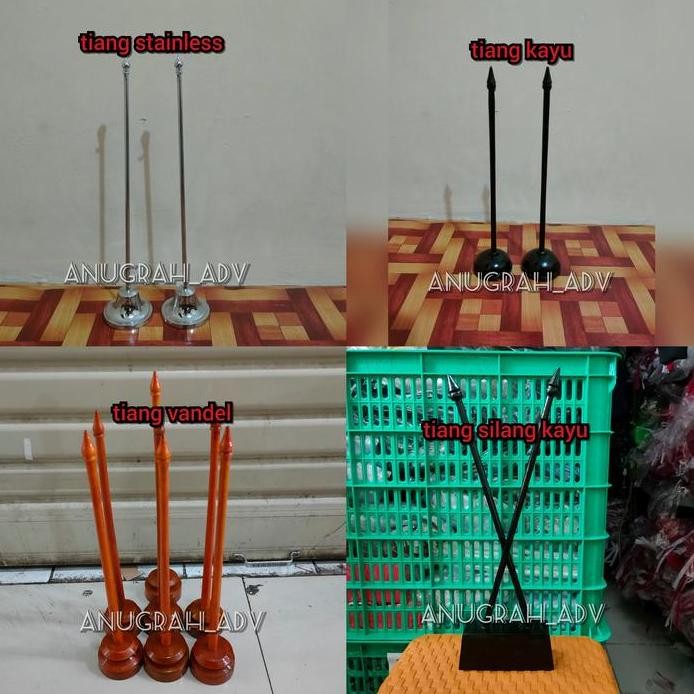 

New tiang+bendera meja KPU