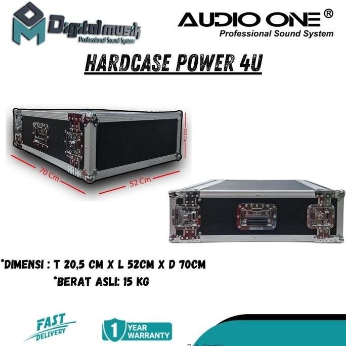 HARDCASE POWER Murah 4U AUDIO ONE