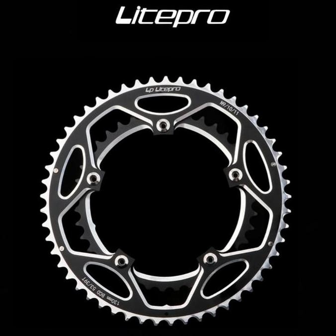 ready chainring double litepro 53/39T 53 39 T BCD 130