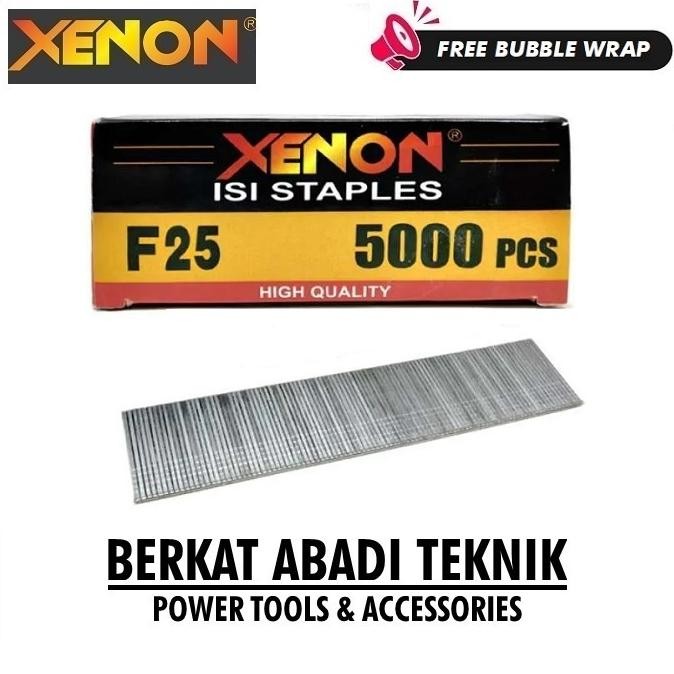 

Trendy XENON F25 MO Isi Mesin Staples Mata Paku Tembak Lurus Air Nailer Nail Gun Stapler Angin F25MO F 25 MO .,