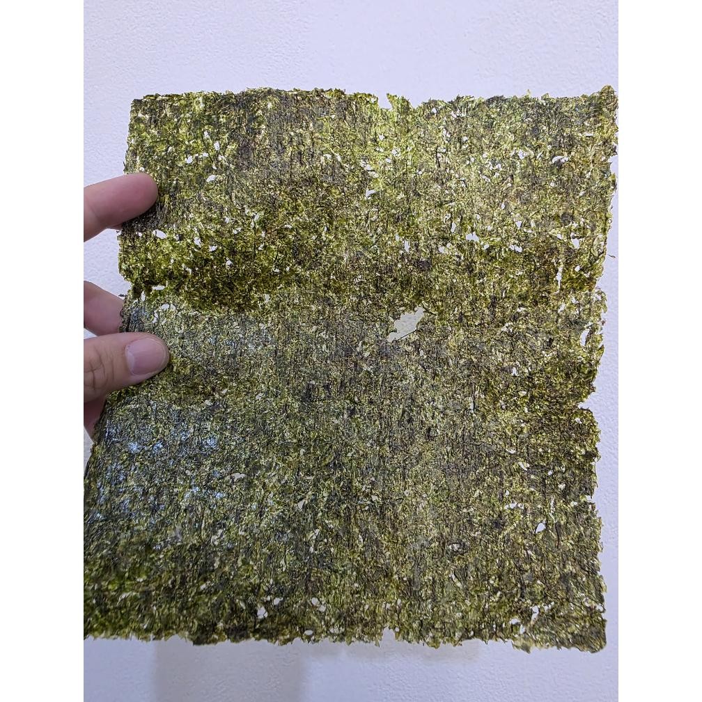 

New! SUSHI NORI POLOS 50 SHEET GRADE B (HL) NORI SUSHI NORI 50 LEMBAR KEMASAN POLOS KUALITAS HIJAU GELAP ,.