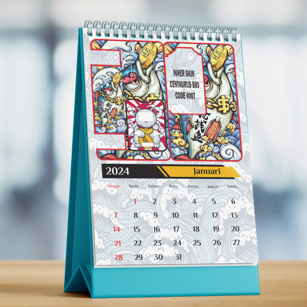 

Bukan Kalender B80 Part1 7 Garskin/Stiker Case Bisa Custom Motif - 2Pcs