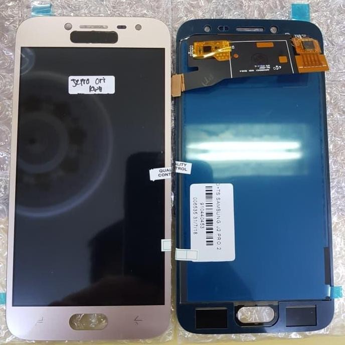 TERMURAH - LCD 1SET SAMSUNG J250 J250F GALAXY J2 PRO ORIGINAL GOLD BISA KONTRAS