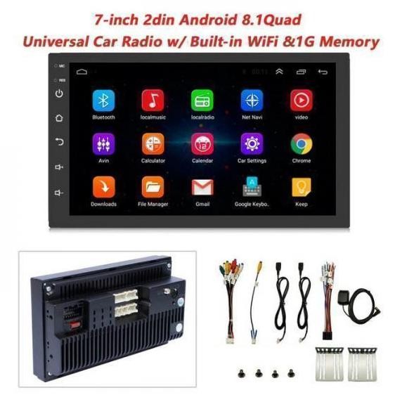 * Android Head Unit Tape Mobil 7 Inch Grand Innova *