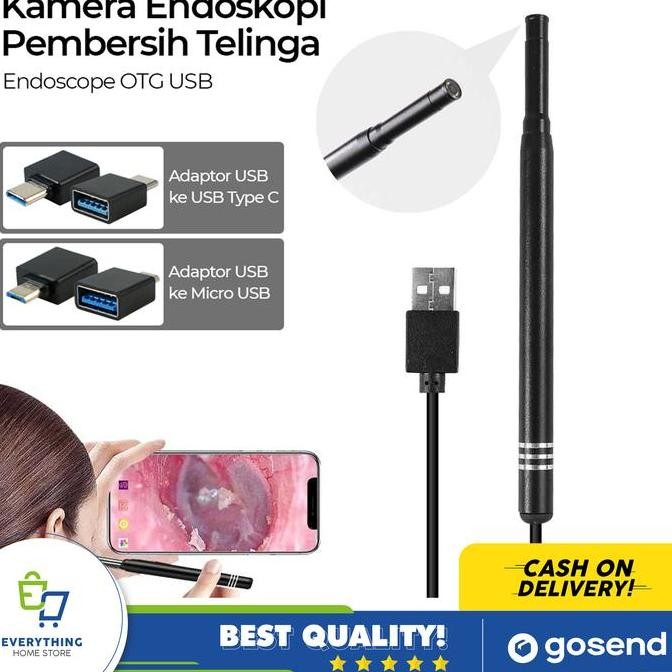 Asli EHS Korek Kuping Kamera Original - Pembersih Telinga dengan Kamera & LED Shopee