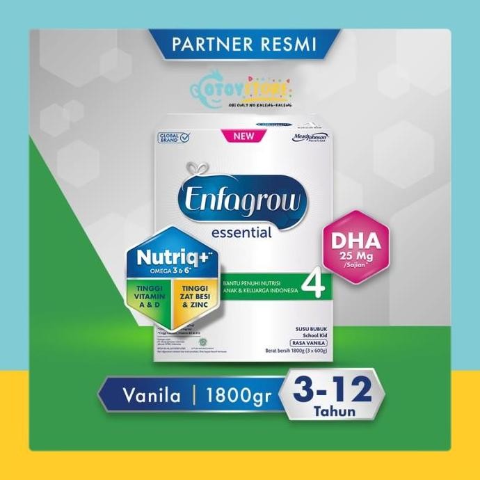 

terbaru enfagrow essential 4 susu formula vanila 1800g shopee