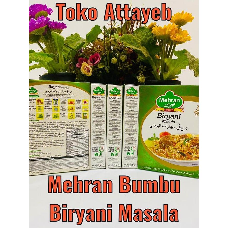 

Bumbu Mehran Bumbu Nasi Briyani Paling Enak Di Dunia Mehran Masala