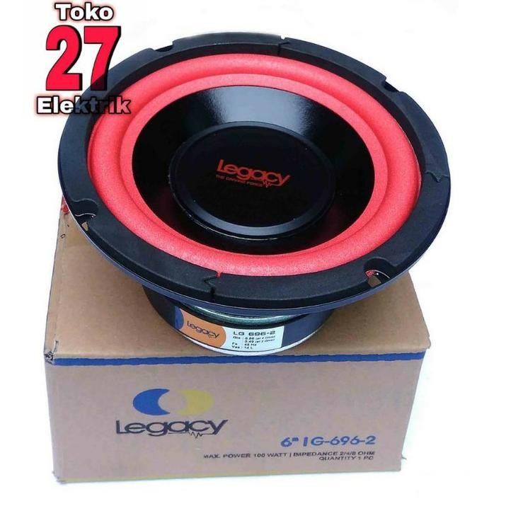 Ct_C1077 Speaker Subwoofer 6 Inch Legacy Lg 696-2 Fx-4