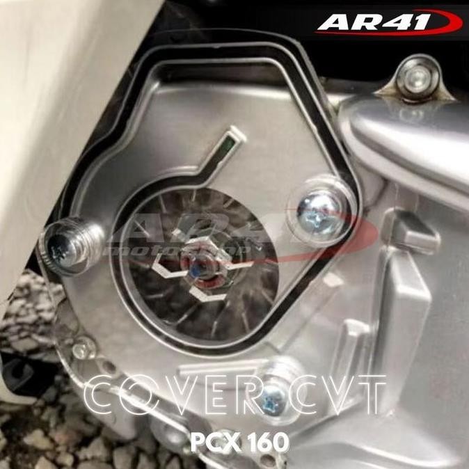 Original Cover CVT Akrilik NMAX AEROX | Tutup CVT Transparan Variasi