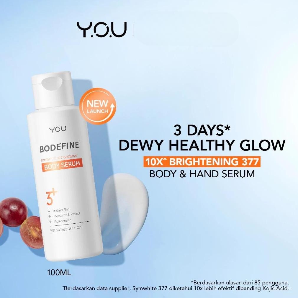 Promo.. You Bodefine Body Serum Series / Dazzling Body Cream (Body Lotion Whitening) By Y.O.U Makeup