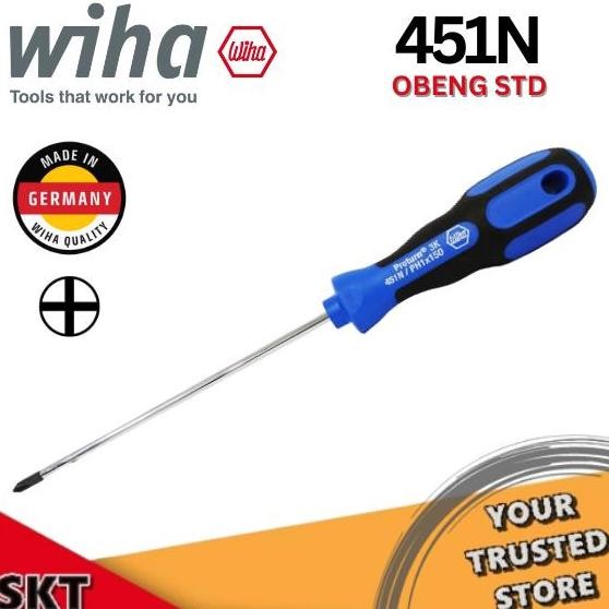 Murah Obeng Wiha 451N Proturn 3K Screwdriver Phillips Plus Germany