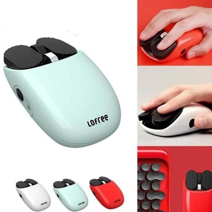 Youpin LOFREE Dot Bluetooth Mechanical Keyboard + Mouse Terlaris