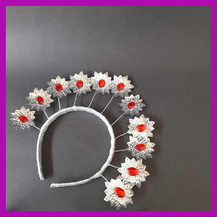 Terbaru Mahkota Bando Adat Jawa Hiasan Kepala Adat Karnaval Tari Pengantin