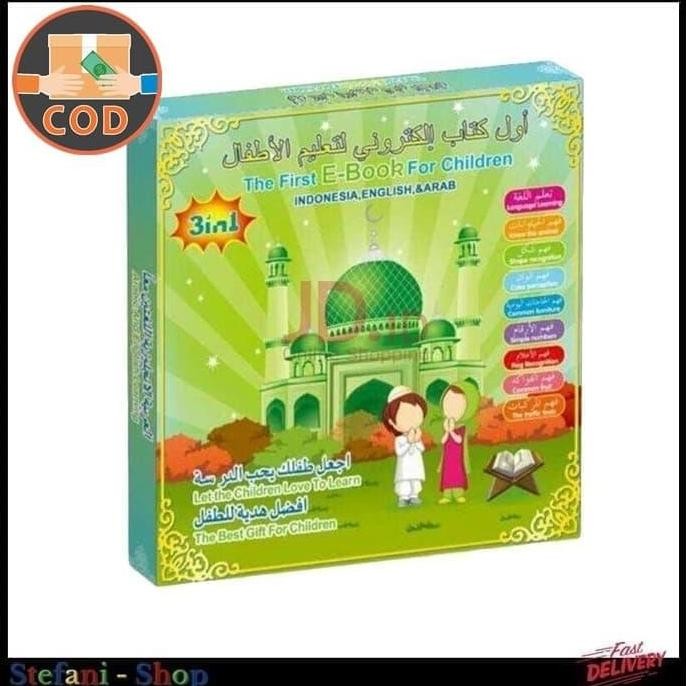 DISKON E-BOOK INTERAKTIF ANAK 4 BAHASA | MAINAN EDUKASI SUARA & GAMBAR