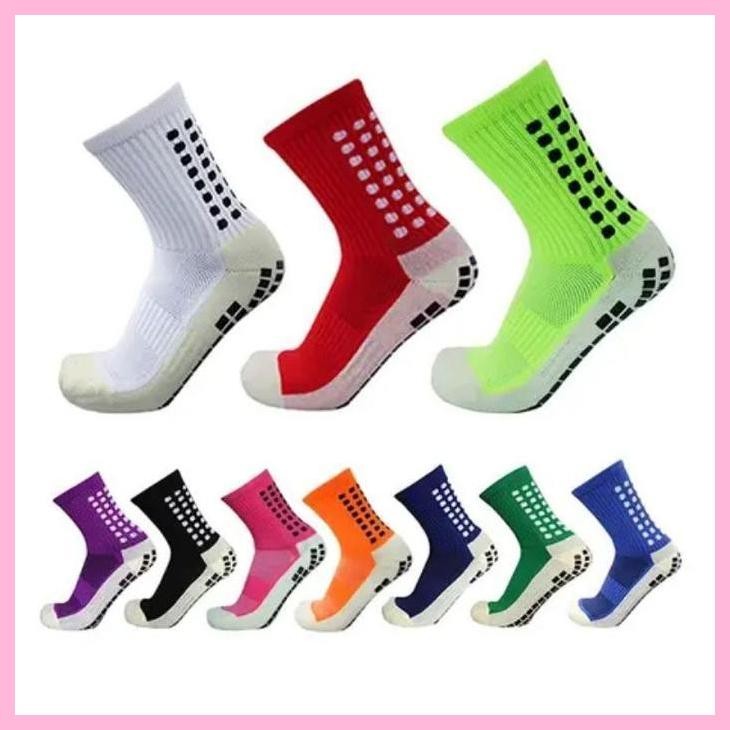 Grosiran Murah Kaos Kaki Anti Slip Futsal - Kaos Kaki Anti Pendek Slip Sepak Bola Badminton