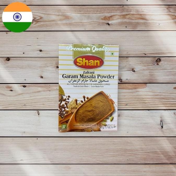 

{{{{}}] Shan Zafrani Garam Masala powder 50 gram . Bumbu garam masala 50 gram