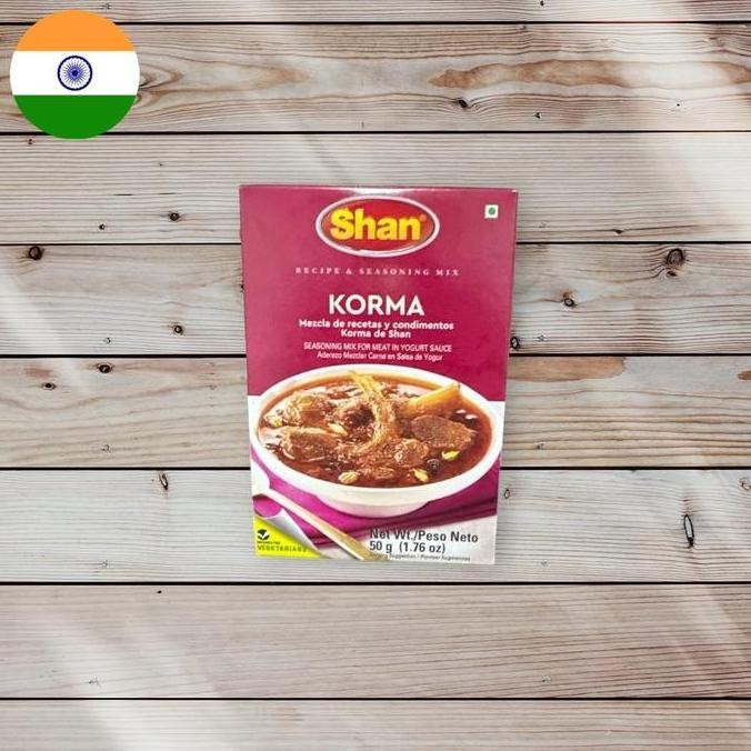 

*****] Shan Korma masala , SHAN KORMA , bumbu Kari Import 50 gram
