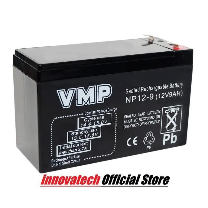 TERMURAH - VMP Battery NP12-9 NP129 12VOLT 9AH 9AMPERE