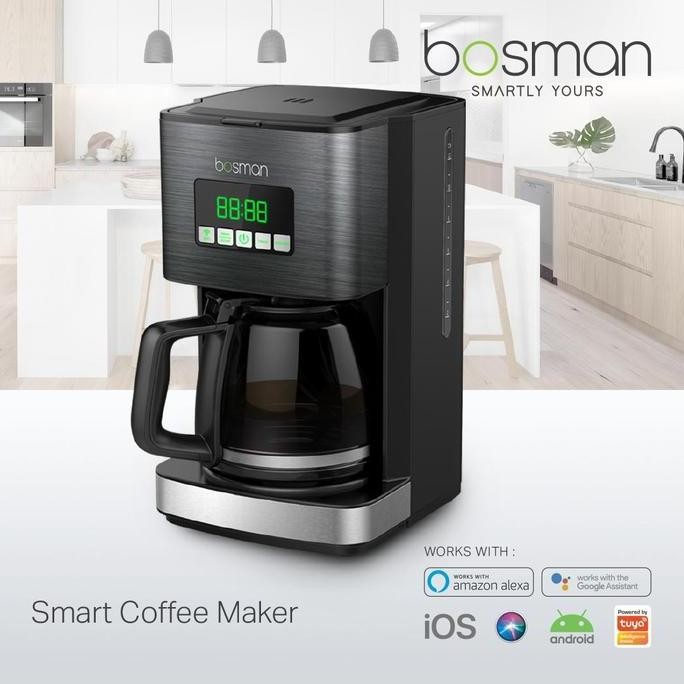 NEW Bosman Smart Coffee Maker | Mesin Kopi Otomatis | IoT | Smart Home
