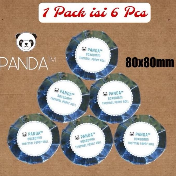 

BEBAS ONGKIR - Kertas Printer Struk Kasir Cash Register PANDA 80x80mm Thermal Paper