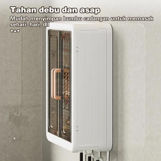 Rak Gantung Dinding Rak Kamar Mandi Rak Dinding Tempel Tertutup Rak Dinding Kamar Mandi Plastik BS