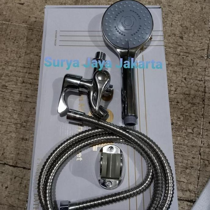 Promo Paket Hand Shower Plus Kran Cabang / Paket Kran Cabang + Shower