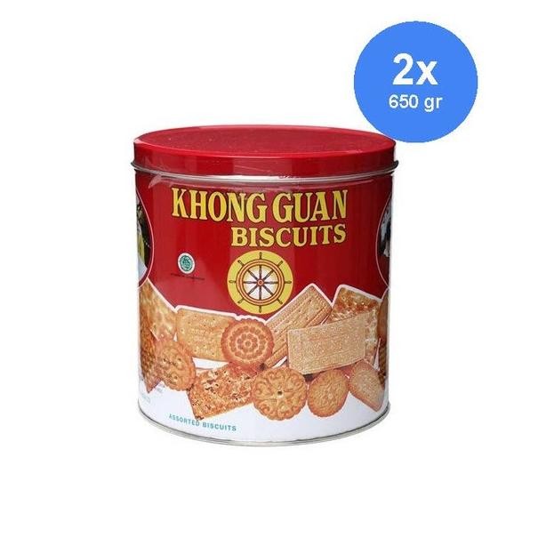 

Khong Guan Biscuits 650 gr x 2