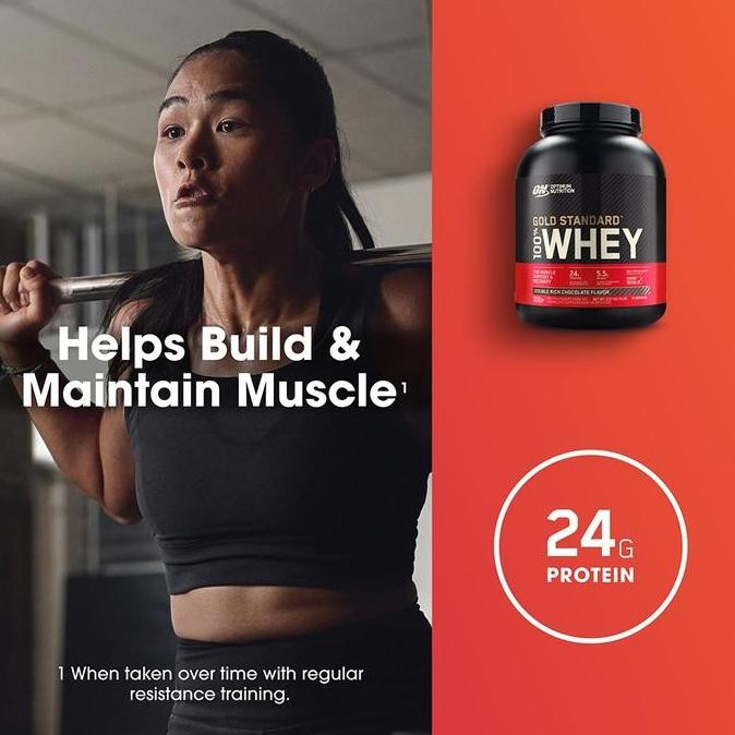 

Terlaris Optimum Nutrition 100% Gold Standard Whey 2 Lbs Protein Ready Stok