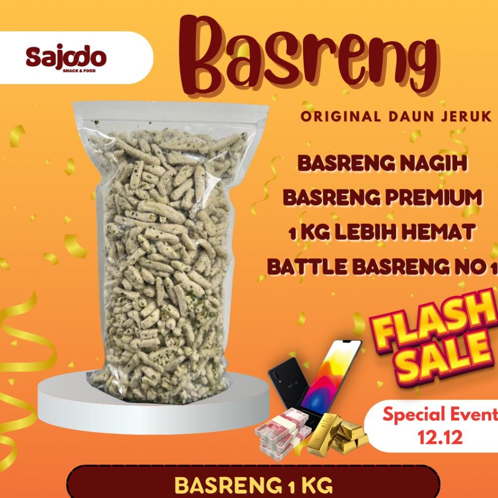 

[FLASH SALE] Basreng Daun Jeruk 1 KG