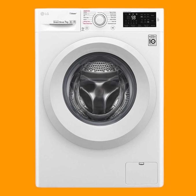 TERMURAH - LG FC1285S5W - Mesin Cuci FRONT LOADING 8.5 KG - FC1285 DIRECT DRIVE