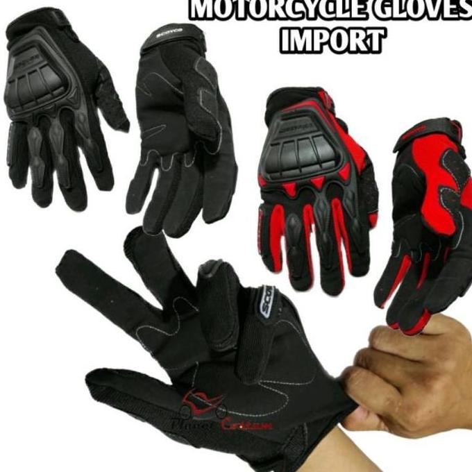 Sarung Tangan Motor Touring Import Balap Race Trail Cross Safety Motocross Trabas Gloves Original