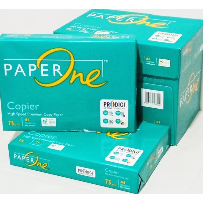 

BEBAS ONGKIR - Paper One A4 - 75Grm - Per Box KHUSUS GRAB/GOSEND
