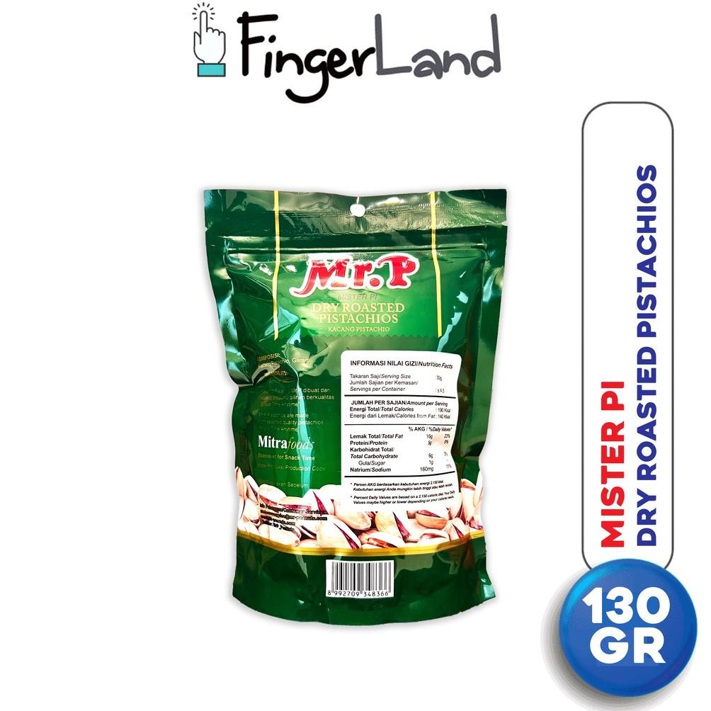 

MR. P Dry Roasted Pistachios 130 gram Kacang Pistachio Asin