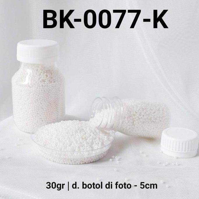 

monggo] BK-0077-K Sprinkles sprinkle sprinkel 30gr 30 gram mutiara putih