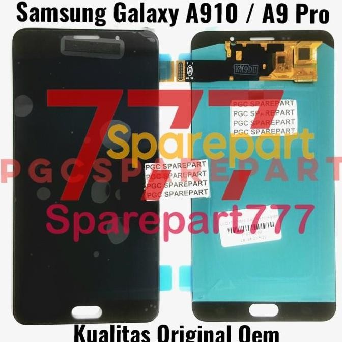 BEBAS ONGKIR - Original OEM LCD Touchscreen Fullset Samsung Galaxy A910 A910F A9 pro