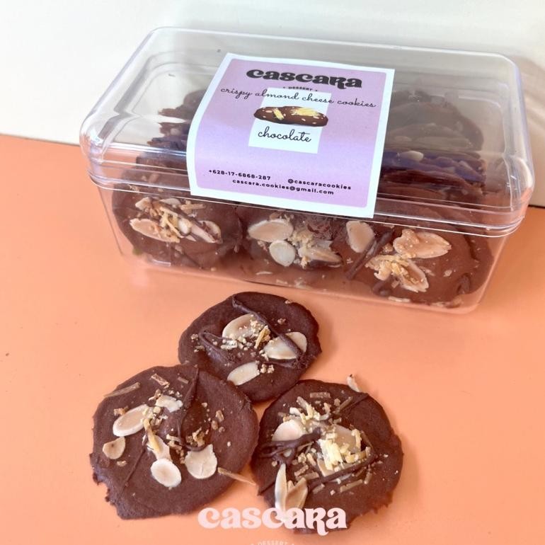 

Cascara Cookies - Crispy Almond Cheese Vanilla Chocolate Matcha Cookies Kering