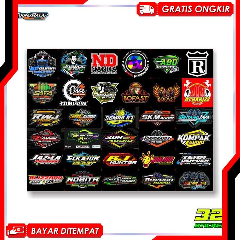 

Stylish Stiker Sound System Vynil Doff Jeruk Anti Air Isi 28/25/26/31/32 Brewog Brengos K5 Maximal Hrj Riswanda Ra00