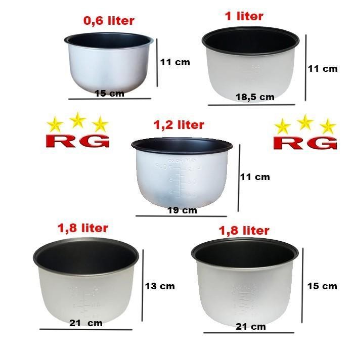 Panci Rice Cooker Miyako 1,8 Liter