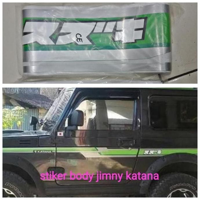 Stiker Body Khusus Mobil Jimny Katana Termurah