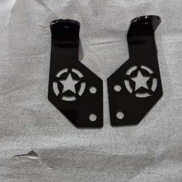 Breket Lampu Sorot Tembak Kap Mesin Jimny Katana Hemat