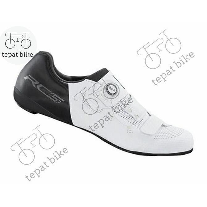 Sepatu Roadbike Cleat Shimano Rc5 / Rc502 Wide - White