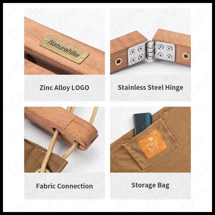 Good Quality Hammock Canvas Naturehike Nh21Dc001 Ayunan Gantung Camping Outdoor