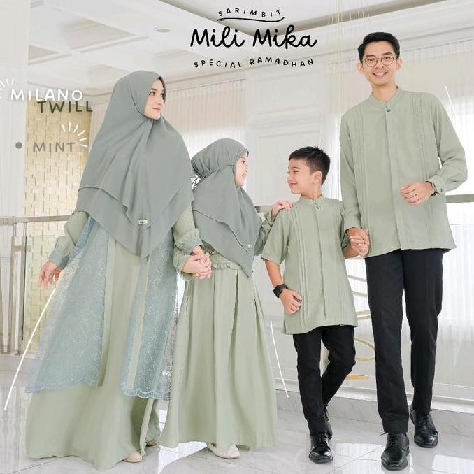 GAMIS ANAK SARIMBIT MILI MIKA BY GERAI MIKA | GAMIS ANAK SET SYAR'I PREMIUM | GAMIS ANAK CADAR