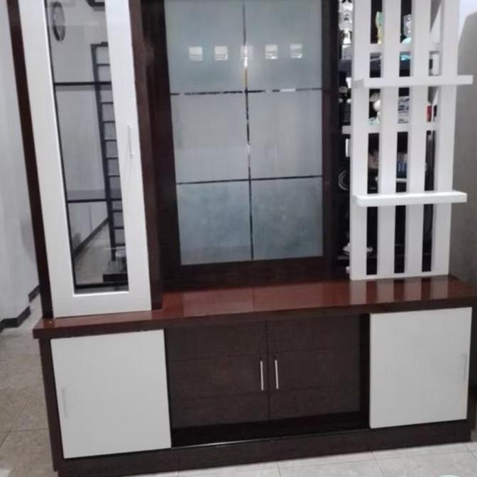 New  lemari penyekat/pembatas ruangan 2 muka OSAKA