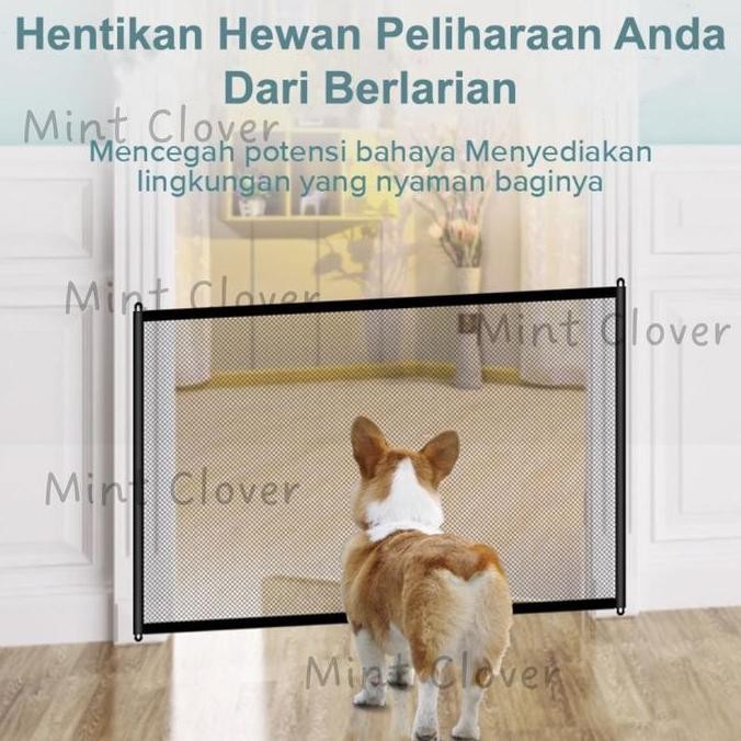 ready Pintu Jaring Pembatas Hewan Anjing Kucing