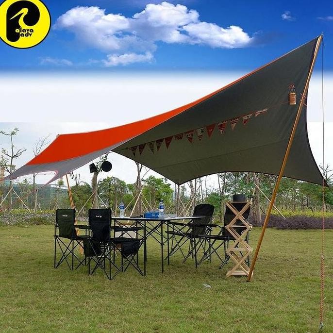 RHINOCEROS flysheet palava adv hexagonal 4x6 M waterproof UV Block ORI