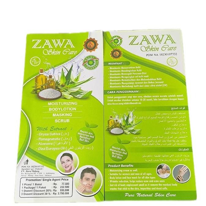 ZAWA SKINCARE ORINAL MENGATASI JERAWAT,FLEK HITAM, BERUNTUSAN,KOMEDO,GATAL GATAL,PRIA & WANITA,MENCE
